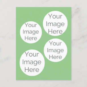 create your own photo template for  postcard