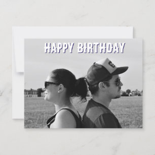 create your own photo text Postcard