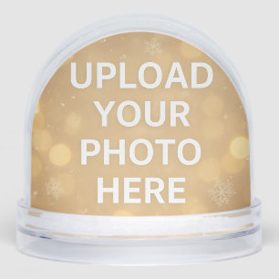Create Your Own Photo Text Snowglobe