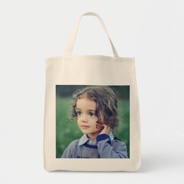 CREATE YOUR OWN PHOTO TOTE BAG (Front)