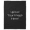 Create-Your-Own Photo Upload Fleece Blanket