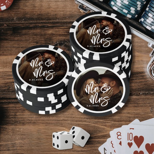 Create Your Own Photo Wedding Poker Chips (Create Your Own Photo Wedding Poker Chips)