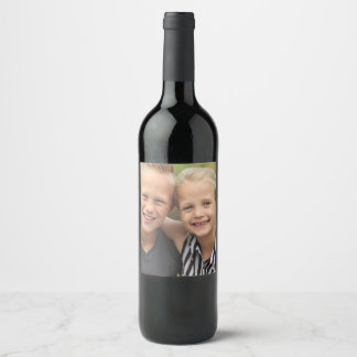 Create Your Own Photo  Wine Label