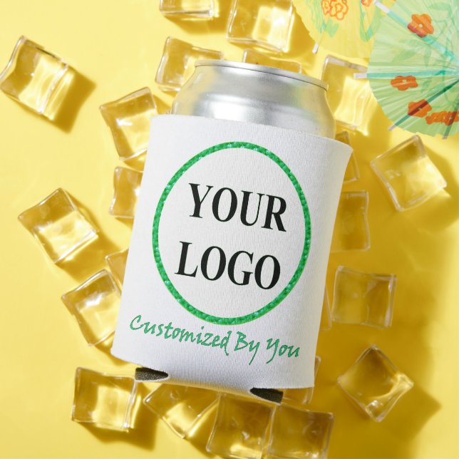 Create Your Own Picture ADD YOUR LOGO HERE Can Cooler (In Situ Summer)
