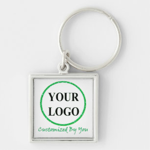 Create Your Own Picture ADD YOUR LOGO HERE Key Ring