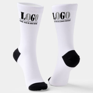 Create Your Own Picture Business Name Company Socks