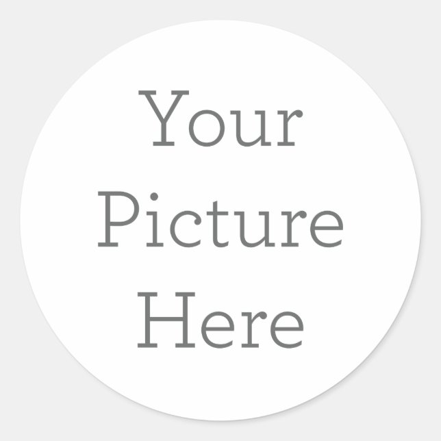 Create Your Own Picture Sticker (Front)