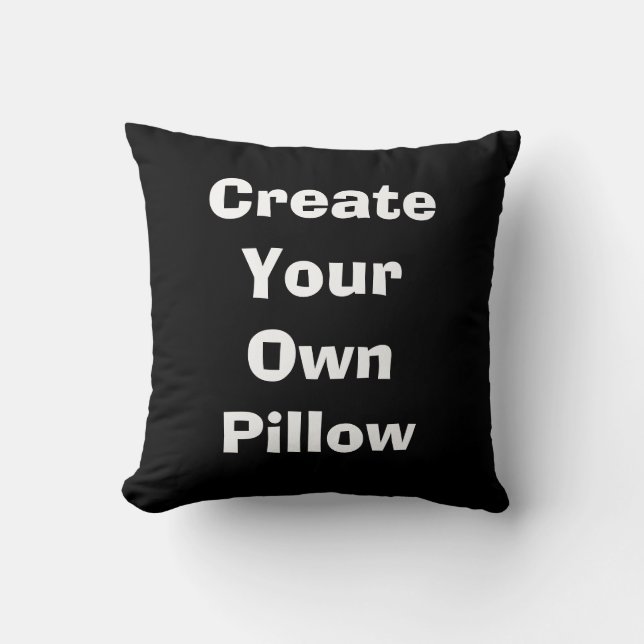 Create Your Own Pillow (Front)