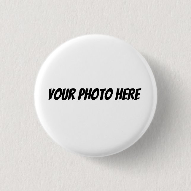 Create your own pinback 3 cm round badge (Front)