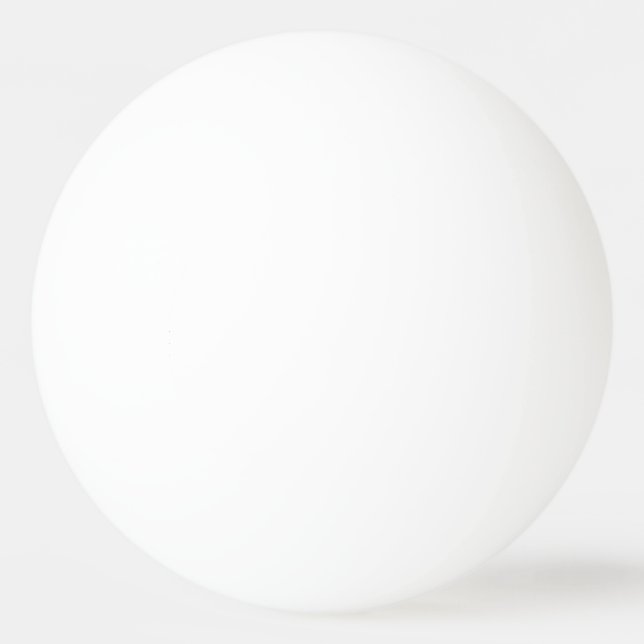 Create Your Own Ping Pong Ball (Front)