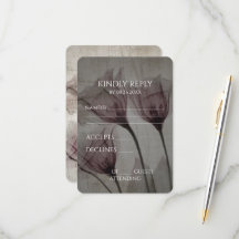 Create Your Own Pink Sepia X-Ray Vintage Flowers