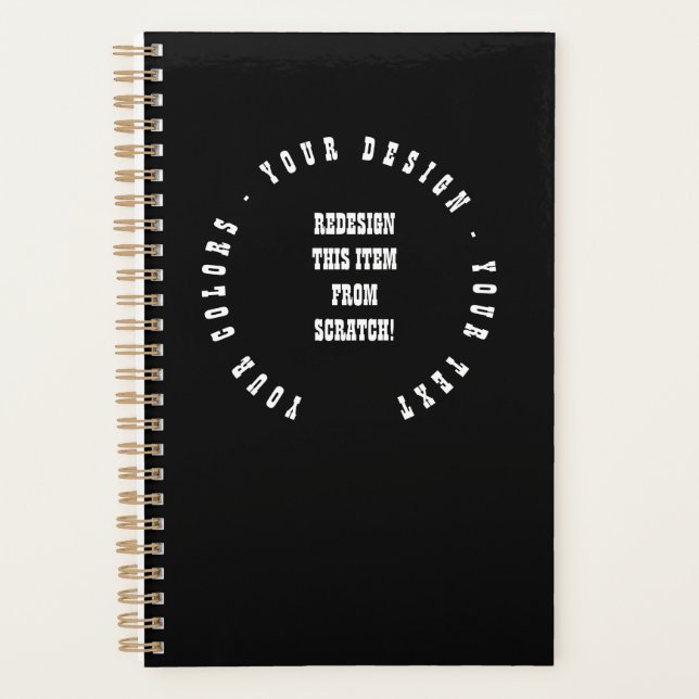 Create Your Own Planner (Front)