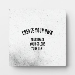 Create Your Own Plaque