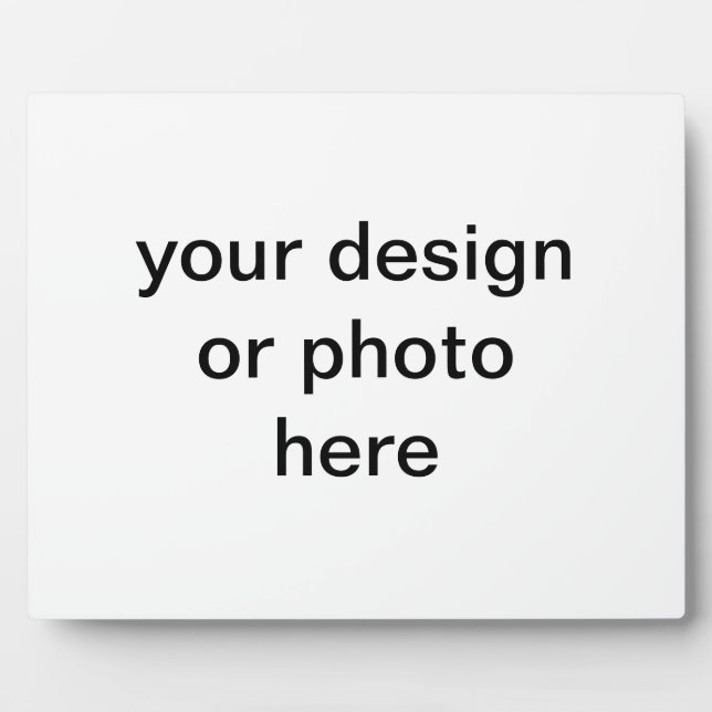 create your own plaque (Front)