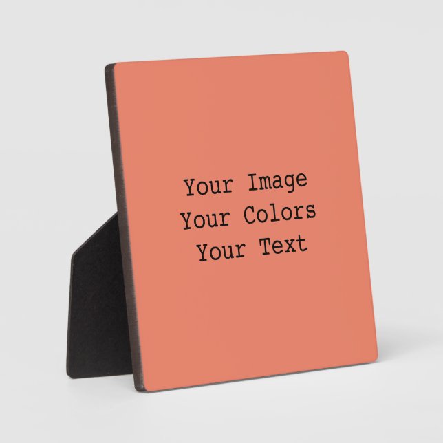 Create Your Own Plaque (Front)