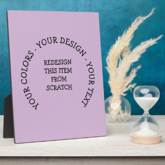 Create Your Own Plaque