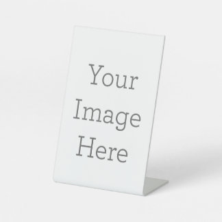 Create Your Own Plastic Pedestal Sign