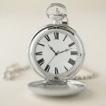 Create Your Own Pocket Watch<br><div class="desc">Add your own image or text to customise!

Visit our shop for more coordinating wedding and event supplies,  decor and favours.</div>