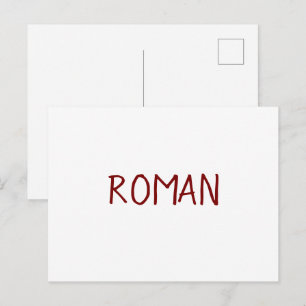 Create Your Own Portrait Christmas Postcard