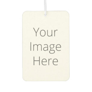 Create Your Own Portrait Rectangle Air Freshener