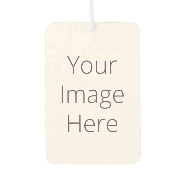 Create Your Own Portrait Rectangle Air Freshener (Front)