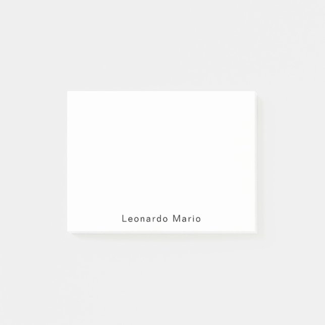 Create Your Own Post-it Notes (Front)