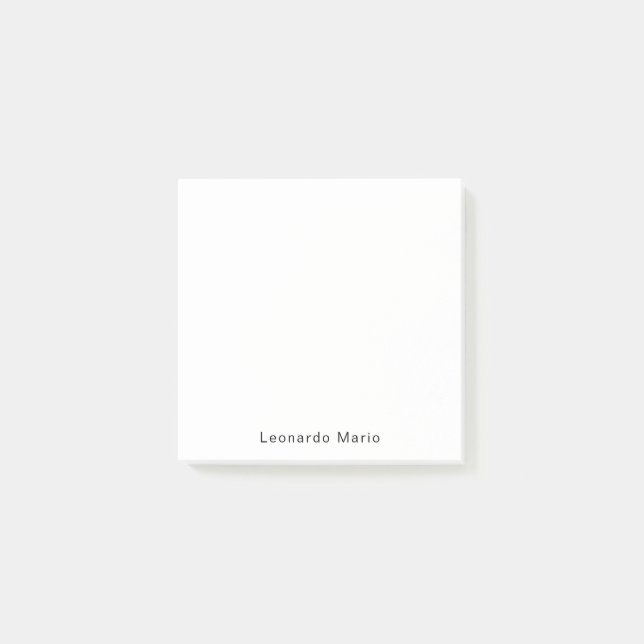 Create Your Own Post-it Notes (Front)
