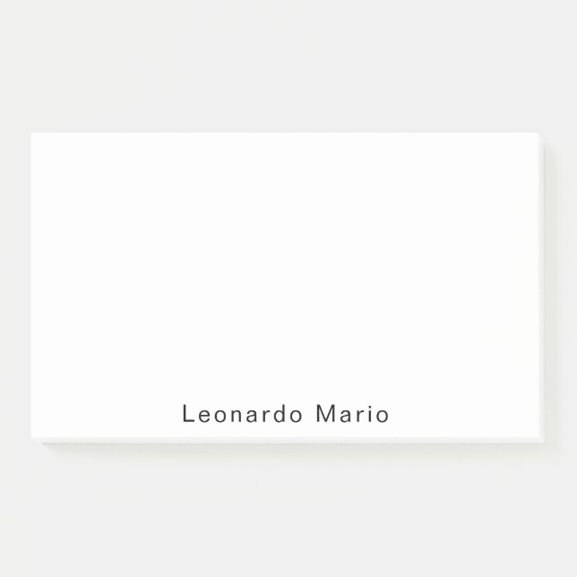 Create Your Own Post-it Notes (Front)
