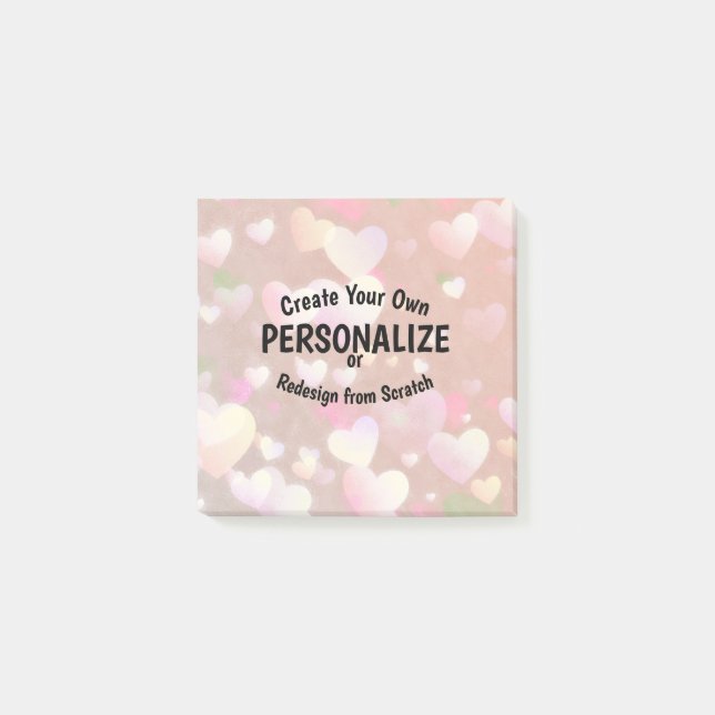 Create Your Own Post-it Notes (Front)