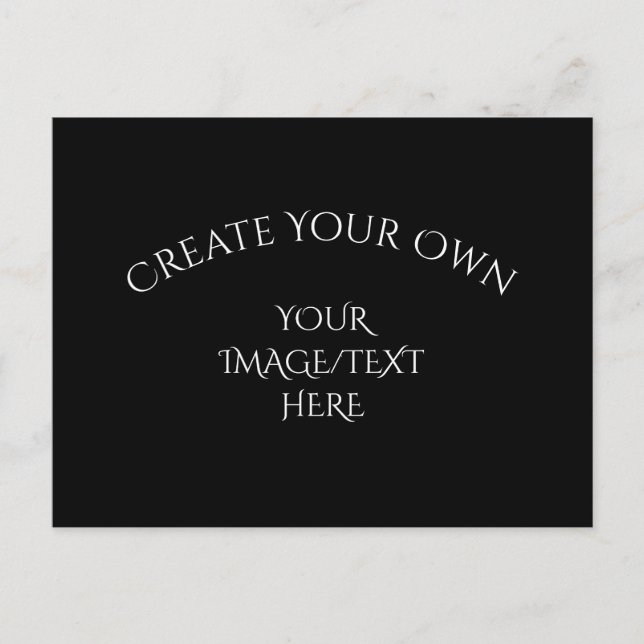 Create Your Own Postcard (Front)