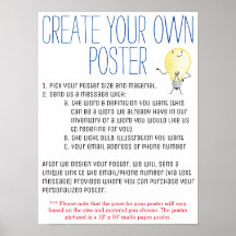 Create Your Own Poster