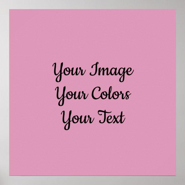 Create Your Own Poster (Front)