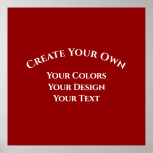 Create Your Own Poster