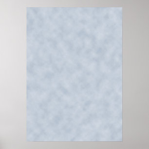 Create Your Own Poster on Blue Parchment Backgroun