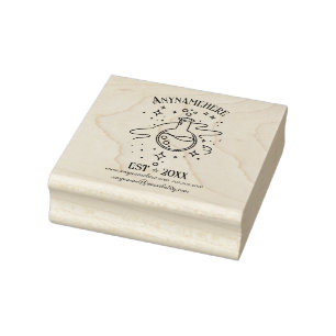 Create Your Own Potion Bottle Apothecary Rubber Stamp