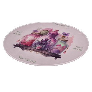 Create Your Own Potion Bottles Cutting Board