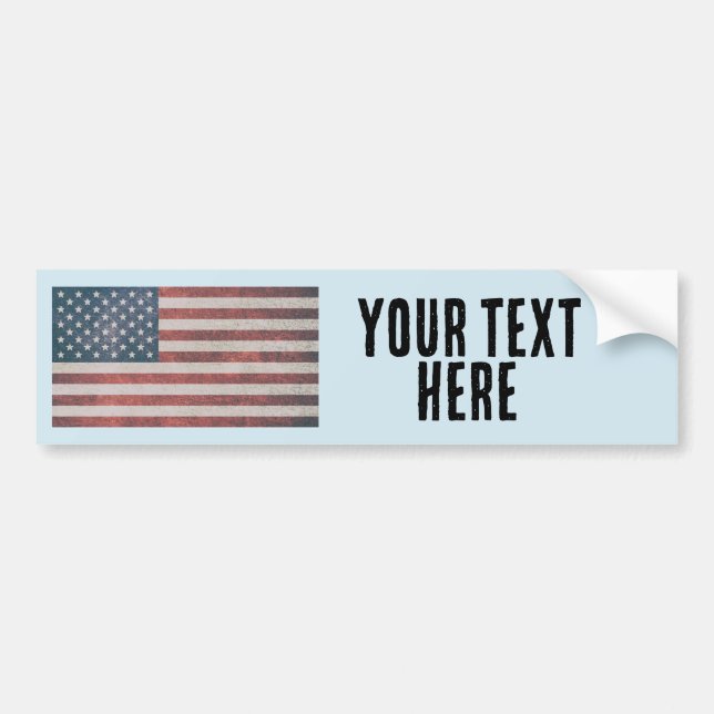 CREATE YOUR OWN Presidential election Bumper Sticker (Front)