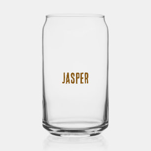 Create Your Own Printed Can Glass
