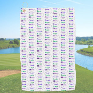 Create Your Own Professional Branded Custom Logo Golf Towel