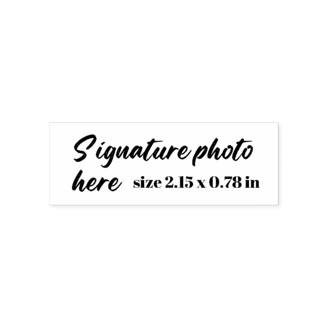 Create your own Professional Signature office Self-inking Stamp (Design)