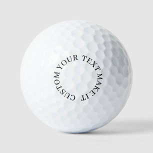 create your own professional Value Golf Ball