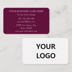 Create Your Own Promotional Business Cards Example