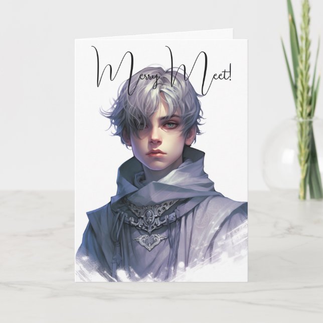 Create Your Own Purple Prince Card (Front)