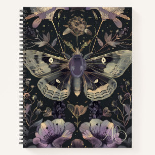 Create Your Own Purple Sage Moth Garden Notebook