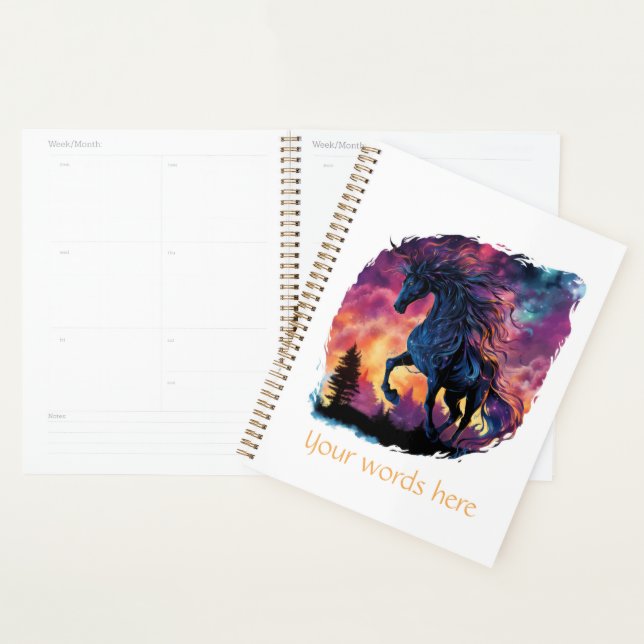 Create Your Own Pyrois Dark Horse Magic Planner (Display)
