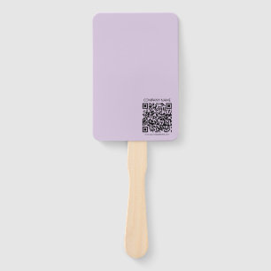 Create Your own QR Code   Black and White Hand Fan