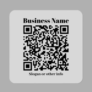 Create Your Own QR Code   Black & Transparent