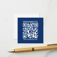 Create Your Own QR Code | Blue