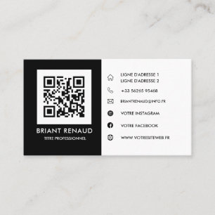 Create your own QR-code business card