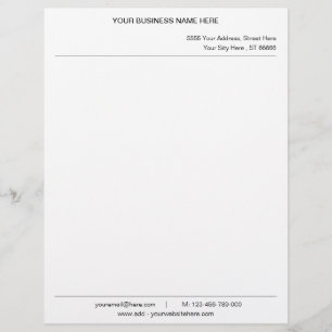 Create Your Own QR Code Letterhead Template